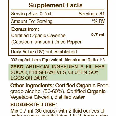Cayenne Tincture